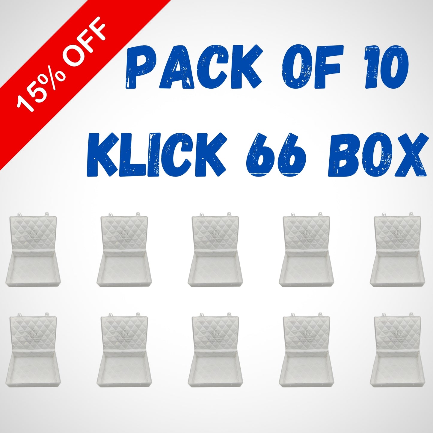 Pack Of 10 - Klick 66 Box | Chokar Box