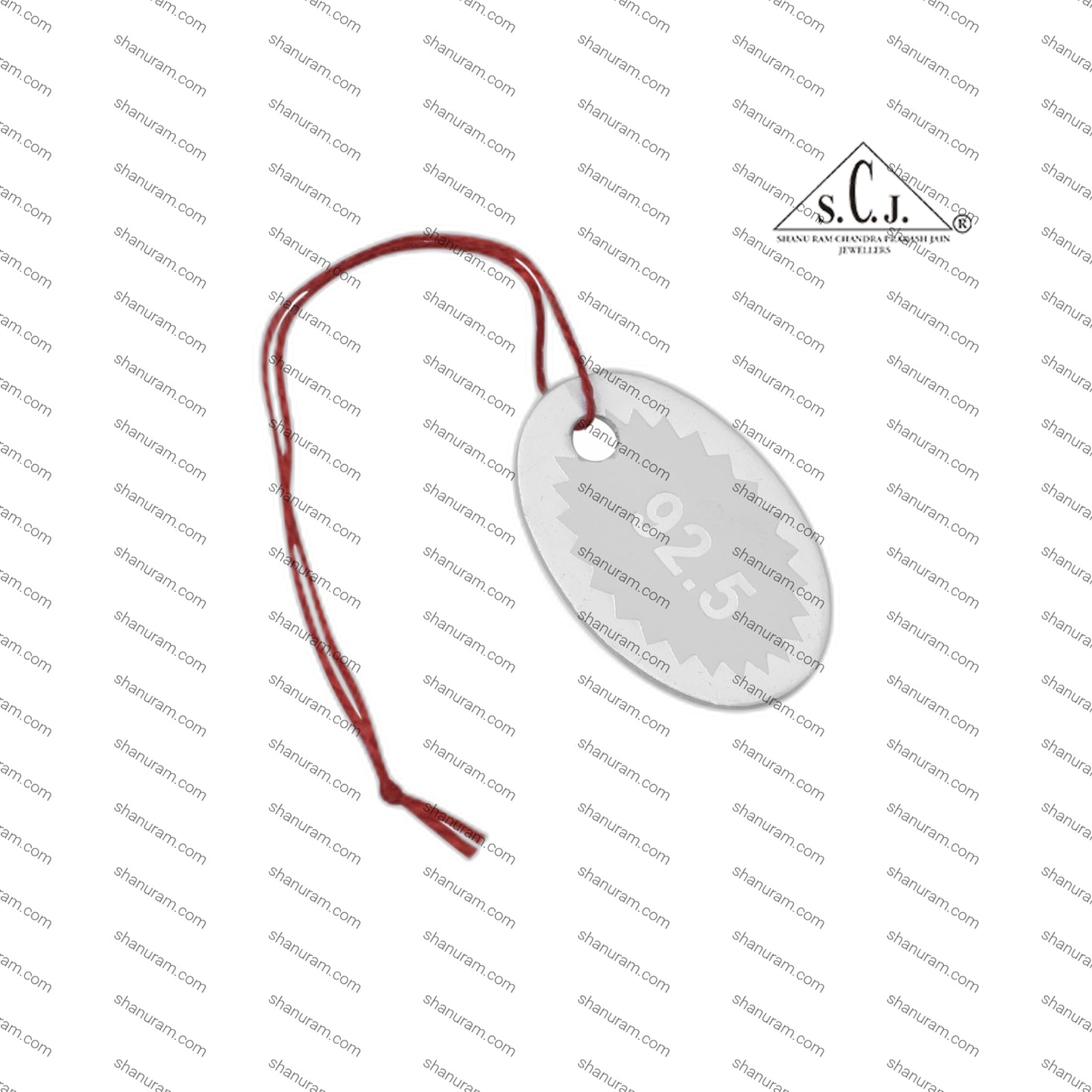 High Quality Silver Jewelry Tags – 92.5 Pre-Printed (Pack of 10 Bunches | Approx. 500 Tags)