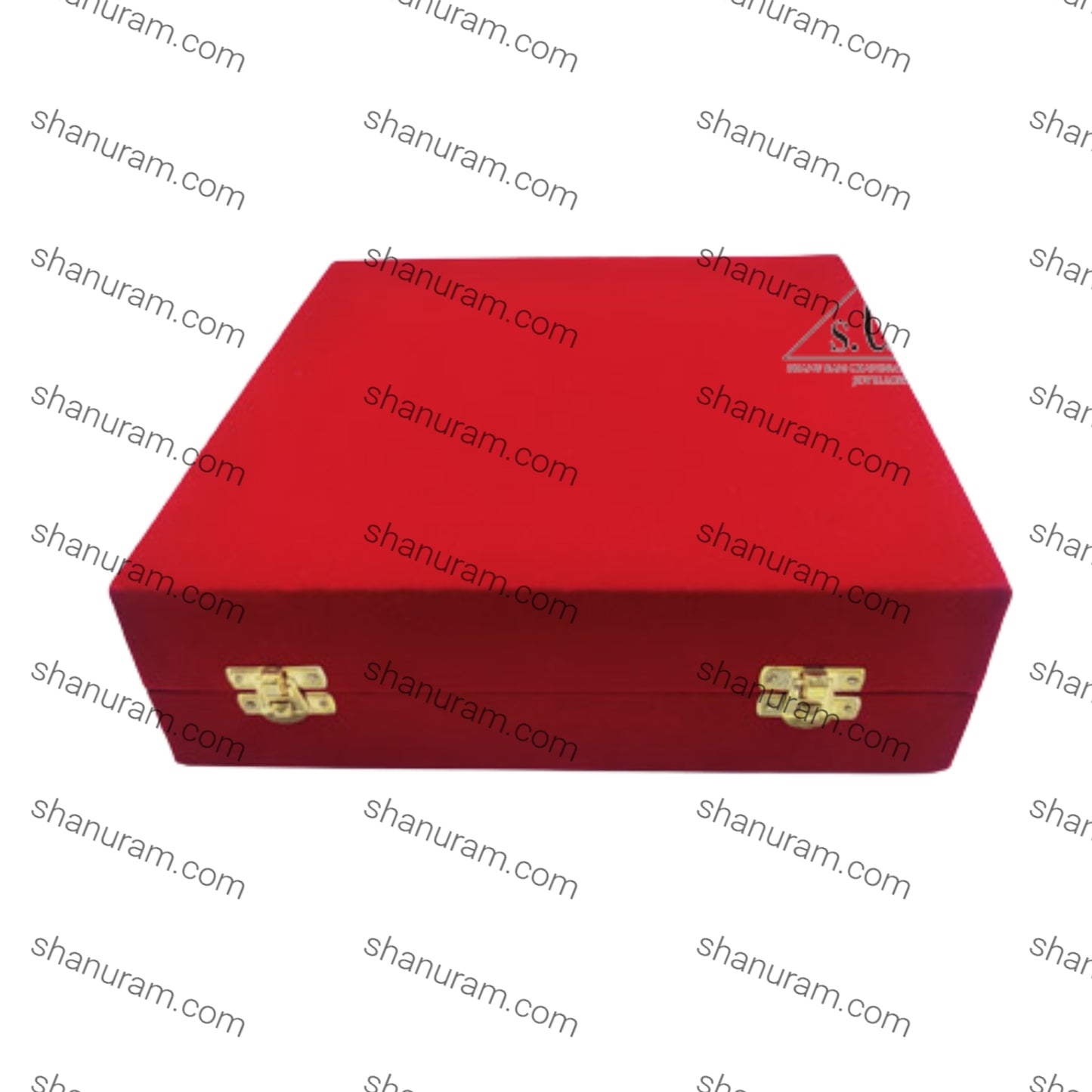 Red Velvet 4-Set Box for Articles