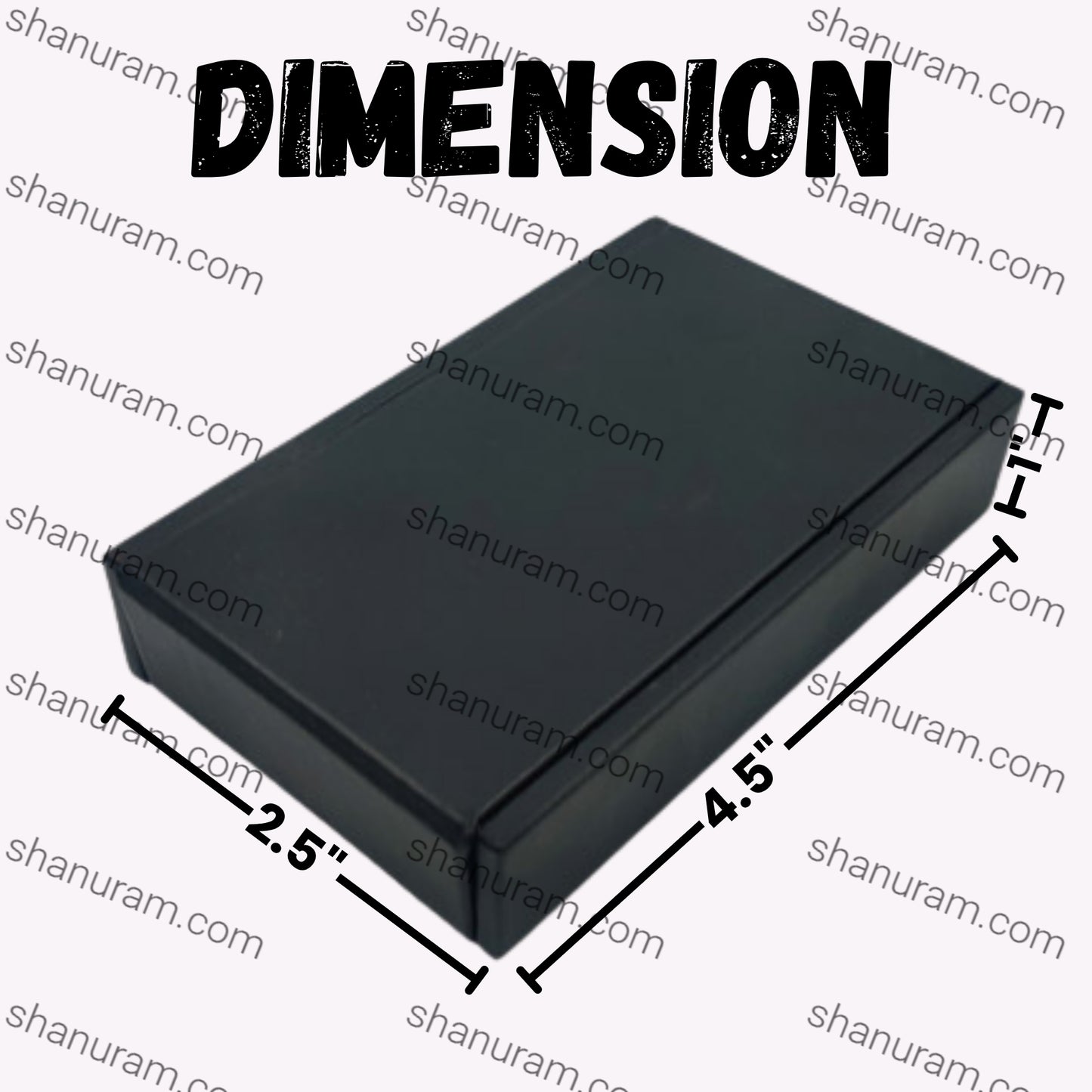 12 Block White Stone Box
