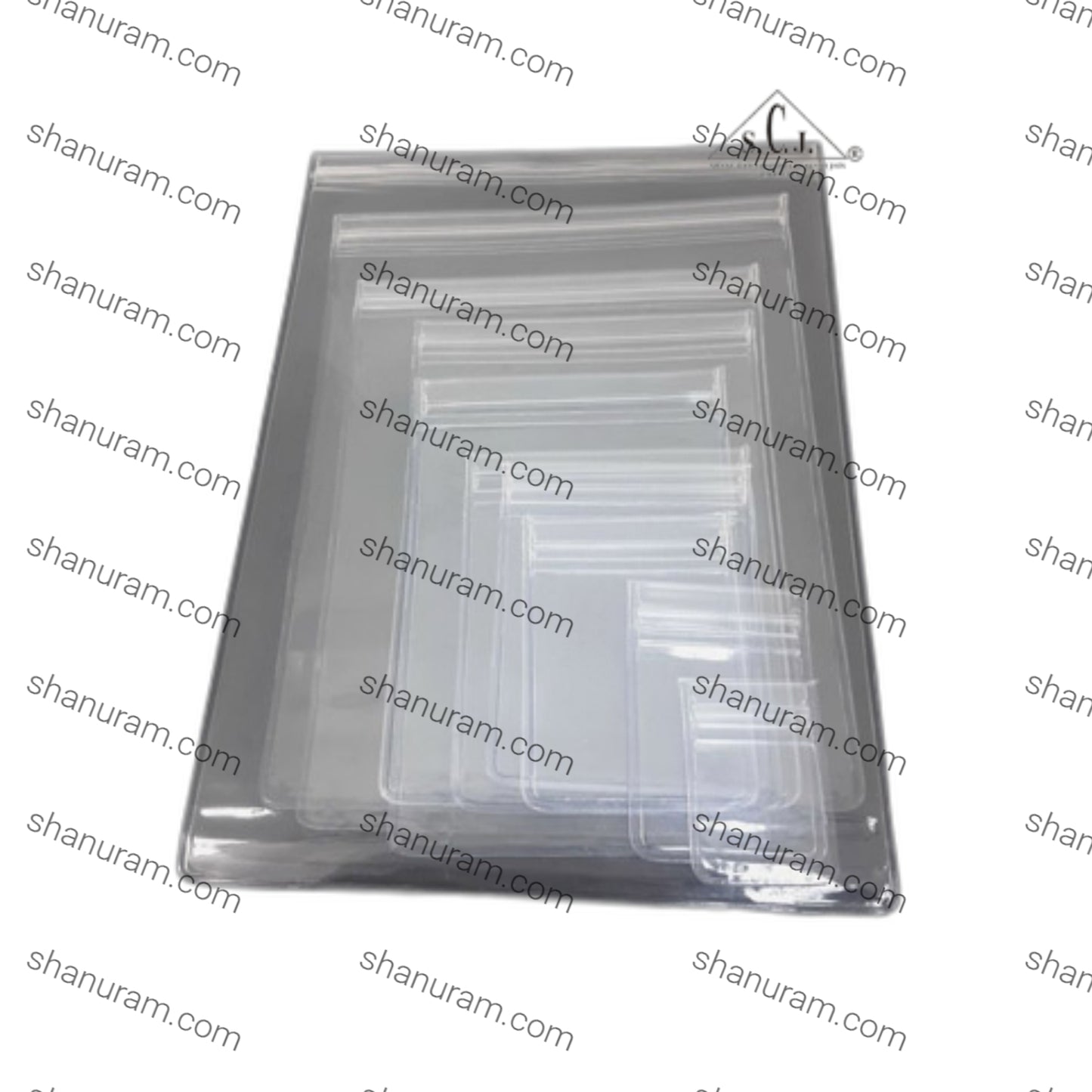 Hard Zip Lock Pouch 100 piece/pack 15*22(cm)