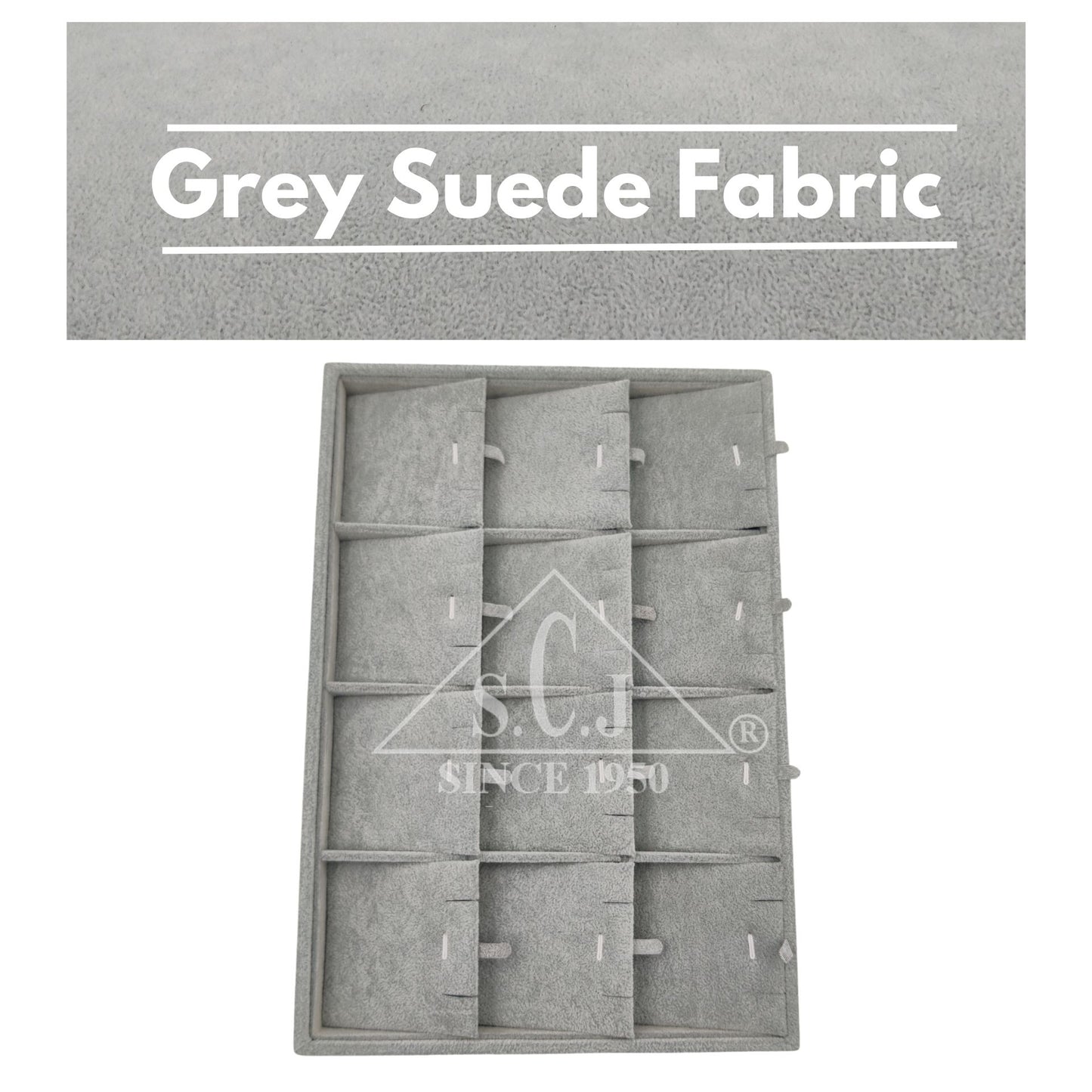 12-Grid Ear-ring and Pendant Jewellery Display Tray