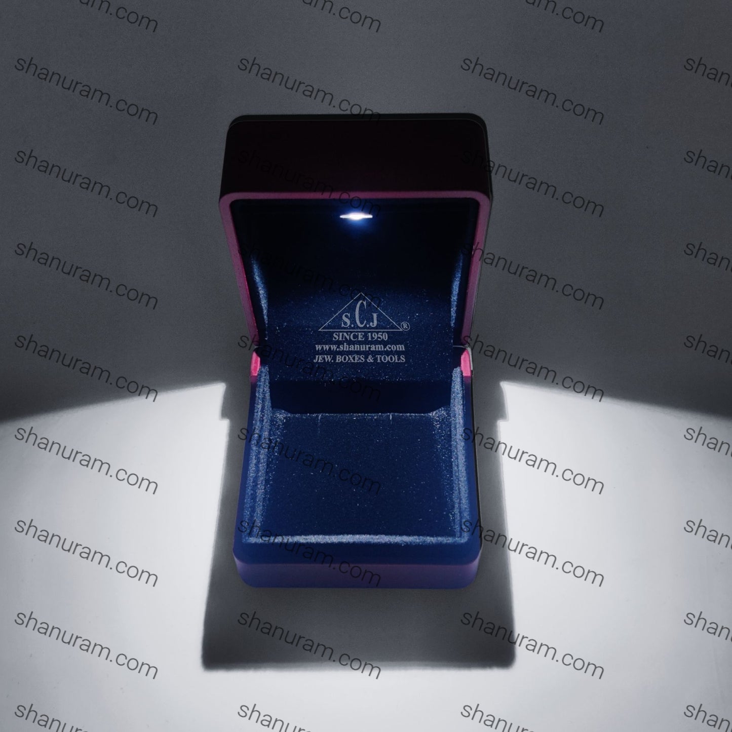 Premium Red Silk Series Earring / tops LED Light box