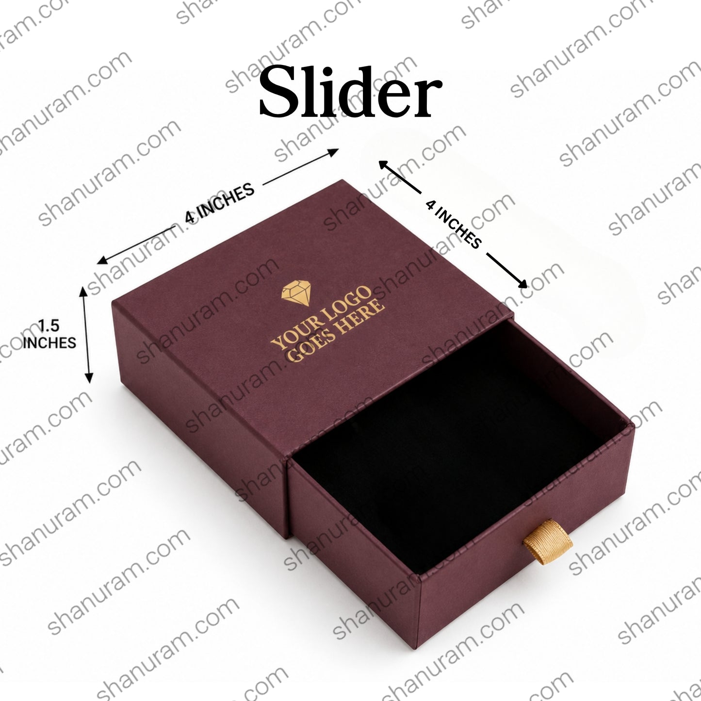 Premium Bangle Multipurpose Box | Hard Cardboard Jewellery Packaging Box | Custom Logo Gift Box