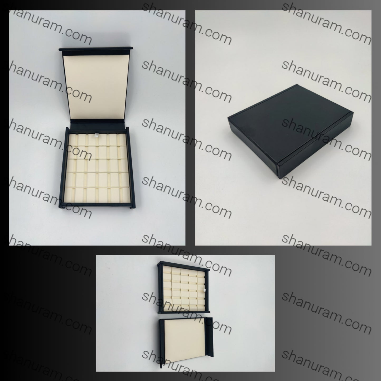 25 Block Cream Stone Box