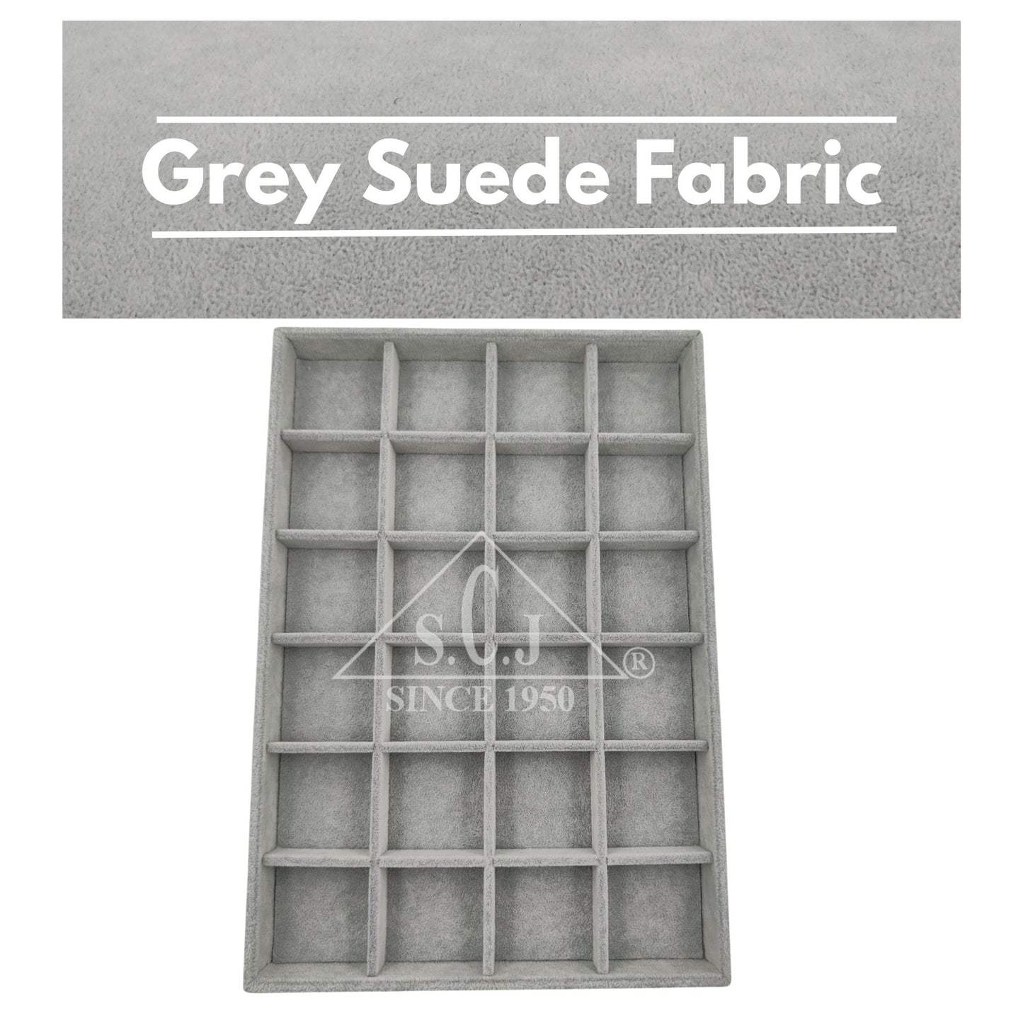 24-Grid Jewellery Stock Display Tray