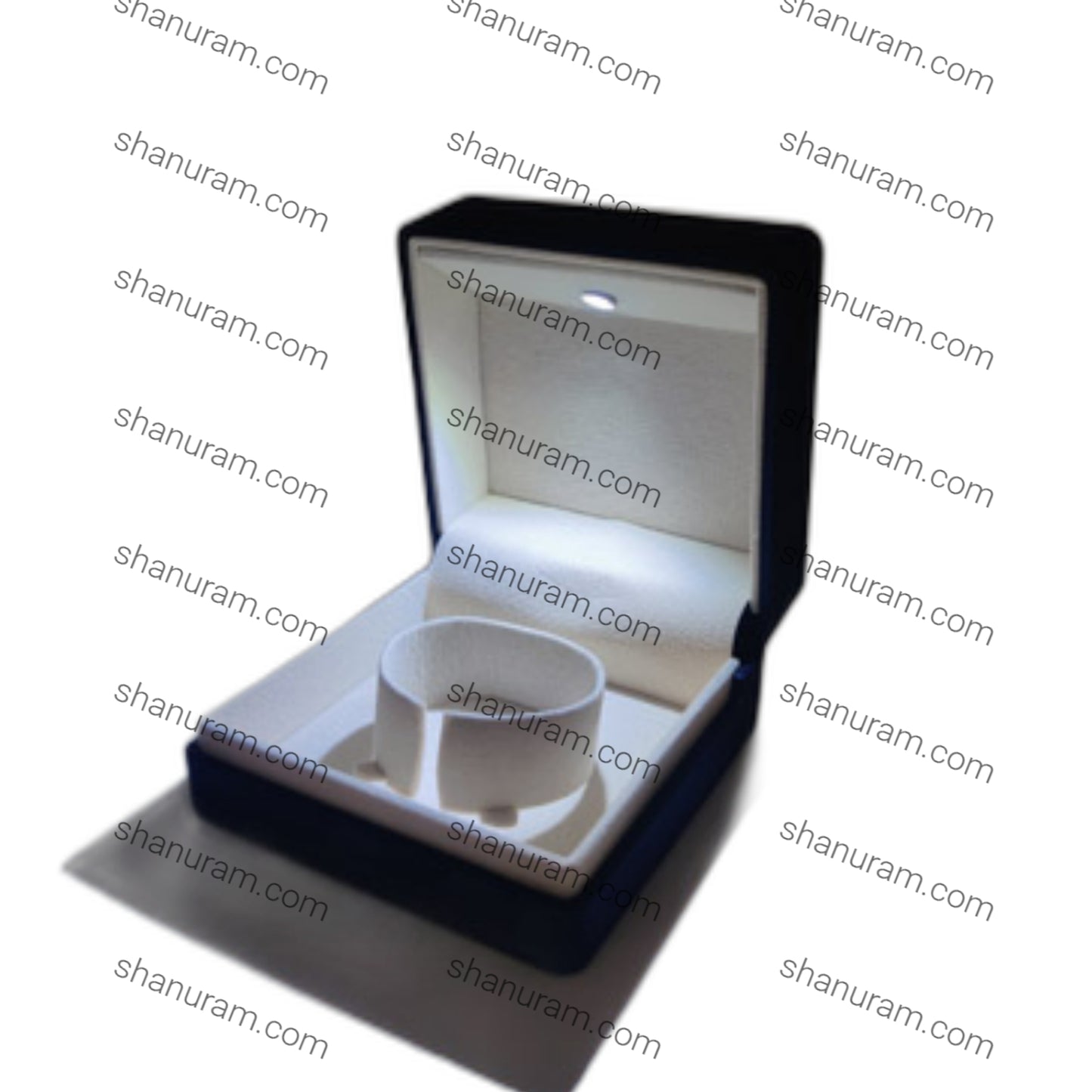 Premium Blue Silk Series Single Bangle LED Light Box