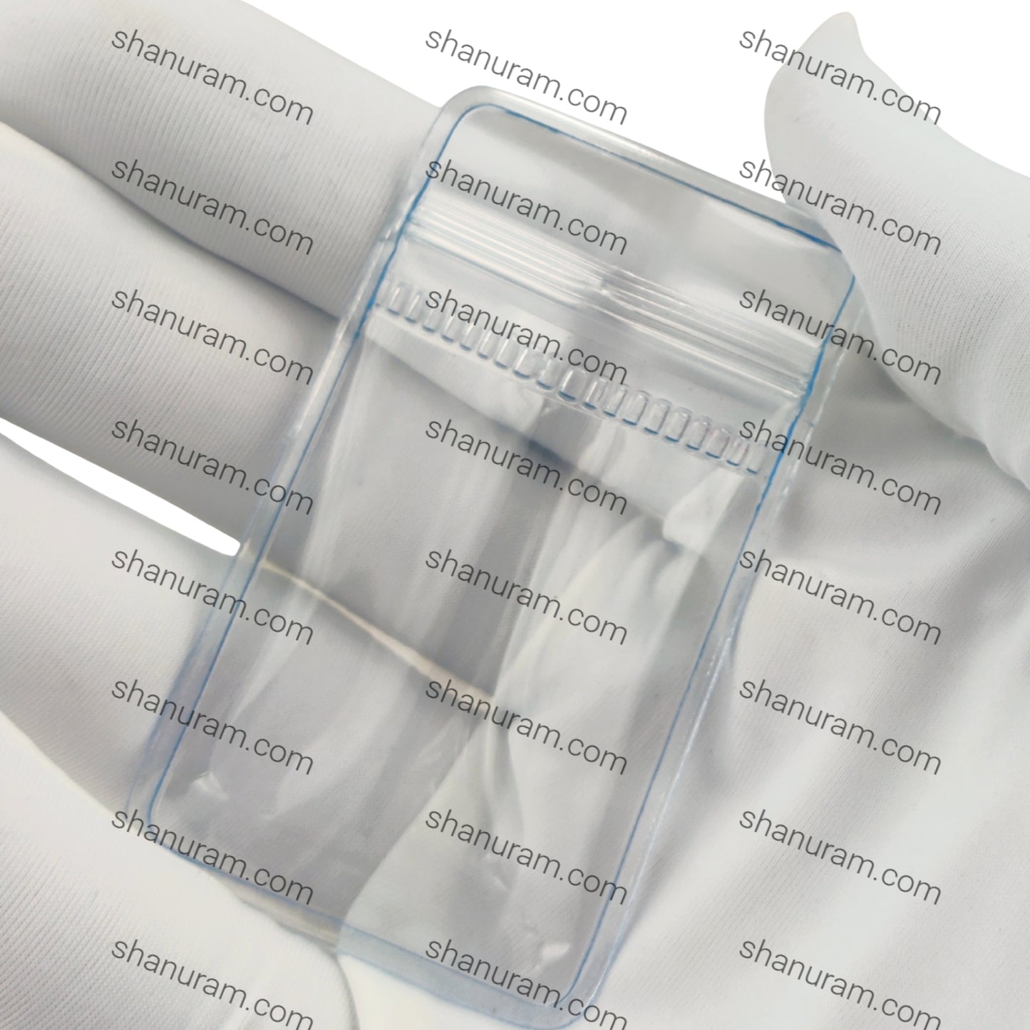 Hard Zip Lock Pouch – 100 Piece Pack (3x4 cm) | Mini Resealable Storage Bags