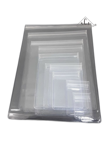 Hard Zip Lock Pouch – 100 Piece Pack (3x4 cm) | Mini Resealable Storage Bags