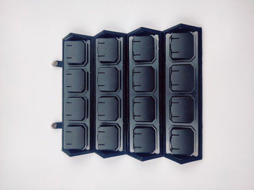 16-pair Tops/Earrings Storage Box | Tops/Earrings Vanity Box | Tops/Earrings Folder Box