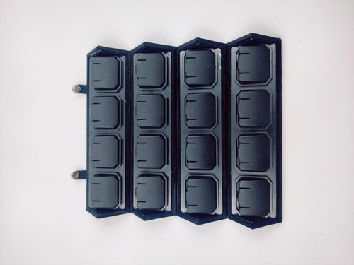 16-pair Tops/Earrings Storage Box | Tops/Earrings Vanity Box | Tops/Earrings Folder Box