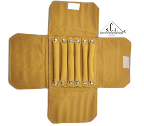 Rust Brown Rings Folder