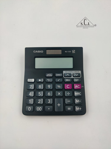 Casio MJ-12D 150 Steps Check and Correct Desktop Calculator