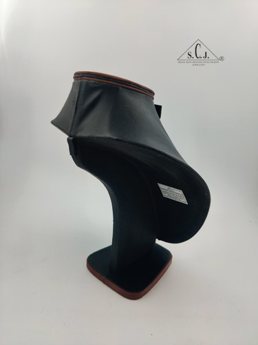 Neck form Allure Leatherette Black Display Stand, 10" inch