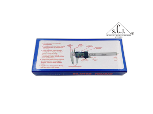 SCJ Electronic Digital Vernier Caliper 0-100mm