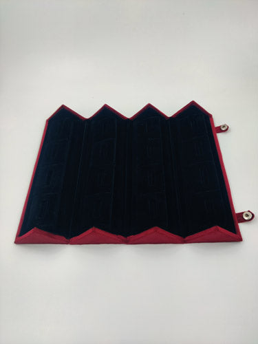 16-pair Tops/Earrings Storage Box | Tops/Earrings Vanity Box | Tops/Earrings Folder Box