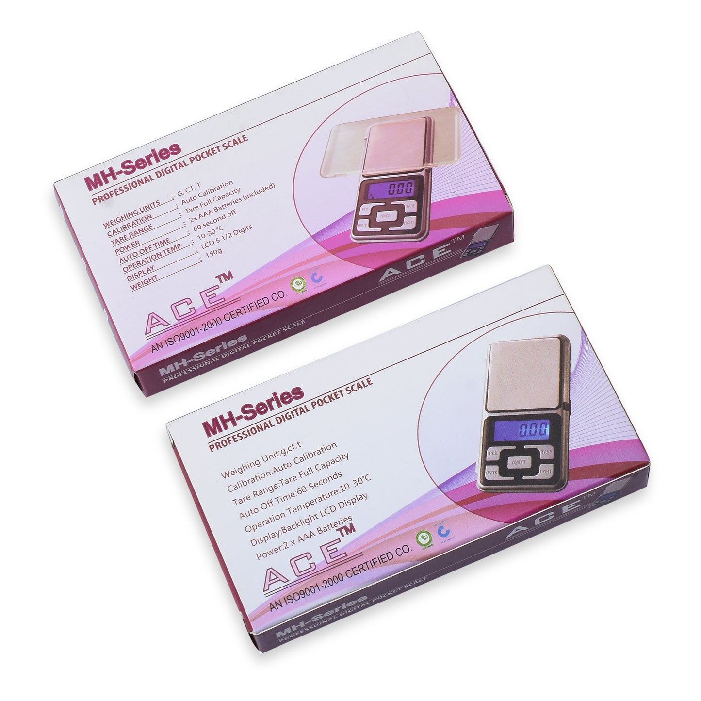 ACE MH-300 Pocket Weighing Scale – 300g x 0.01g Digital Jewelry Scale