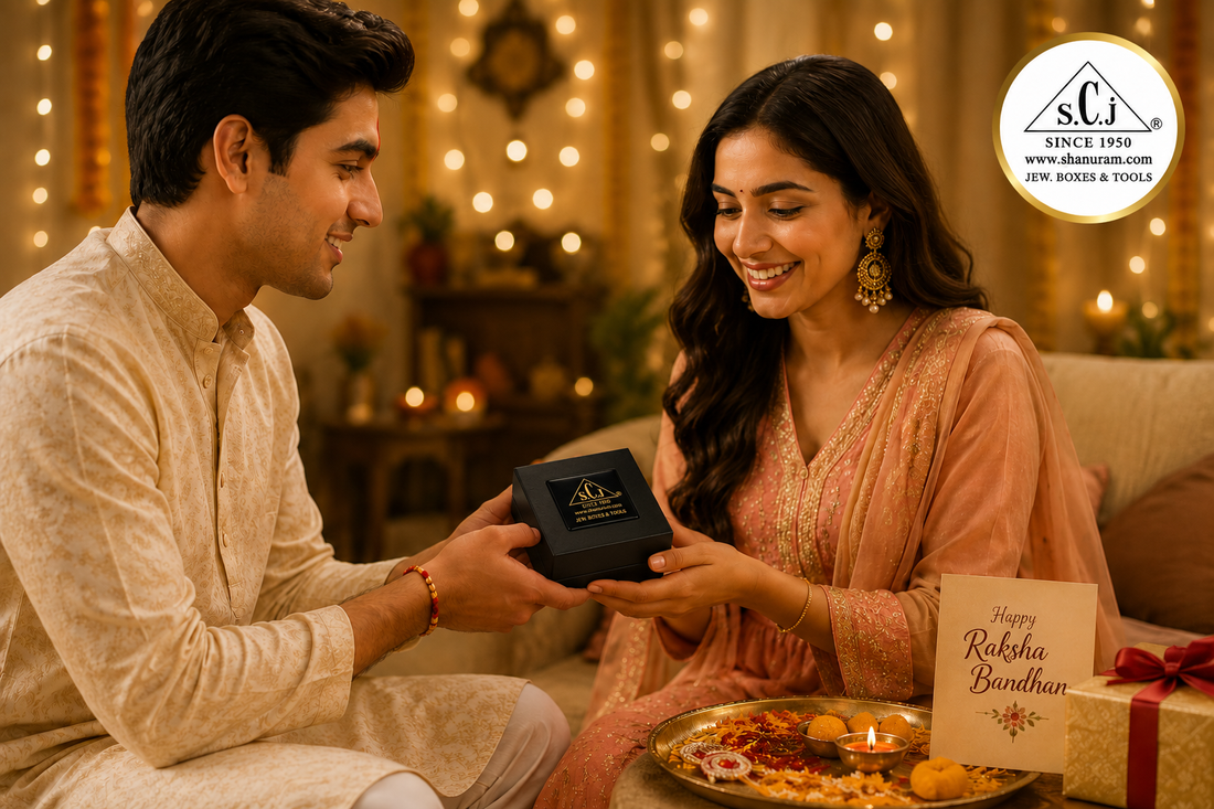 Raksha Bandhan Gifting, Wrapped in Luxury: Premium Jewellery Boxes by Shanuram