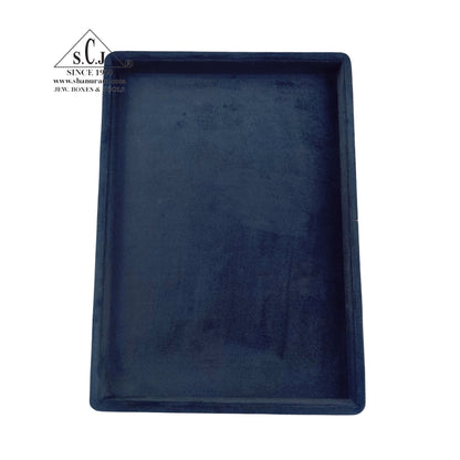 Blue rectangular tray on a white background with 'S.C.' logo.