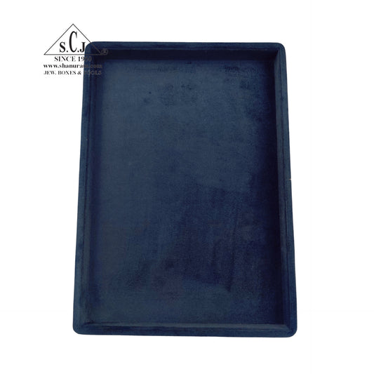Black Suede Fabric Jewellery Display tray