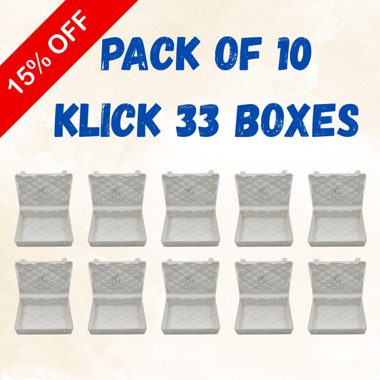 Pack Of 10 - Klick 33 Box | Bangles/Earings Box