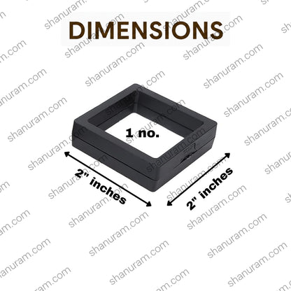 1 No. | Jewelry Protection Film Box Pack of 100 | Film Box | Jelly Membrane Floating Display Case | 5 x 5