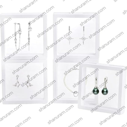 2 No. | Jewelry Protection Film Box Pack of 100 | Film Box | Jelly Membrane Floating Display Case | 7 x 7