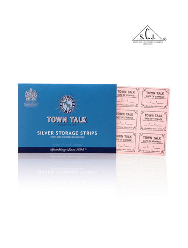 Town Talk Silver Polishing Cloth | Anti-Tarnish Silver Cleaner - 30x45cm