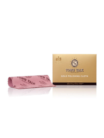 Town Talk Gold Polishing Cloth | Clean & Shine Gold Jewellery - 30x45cm