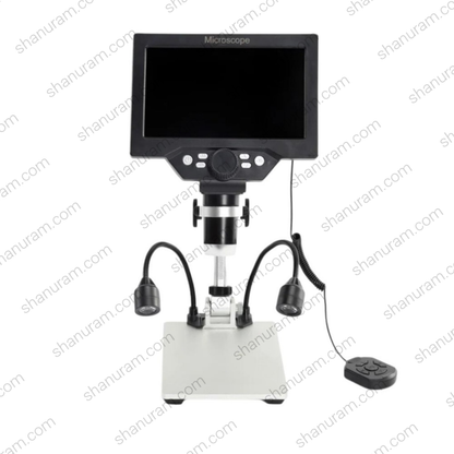 B1200 Digital Microscope 1–1200X with 7-Inch HD Display & Metal Stand