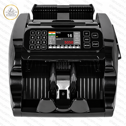 SCJ LT6000 Pro Mix Value Currency Counting Machine with Fake Note Detection | 3.5" TFT Display