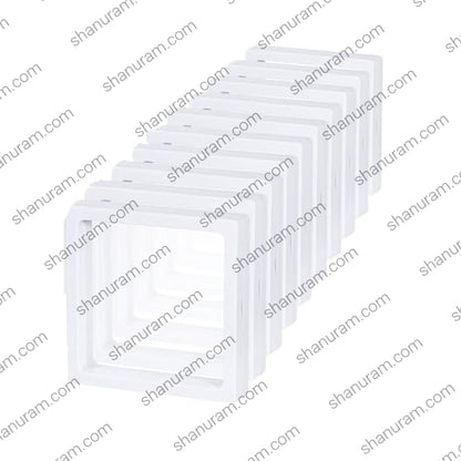 2 No. | Jewelry Protection Film Box Pack of 100 | Film Box | Jelly Membrane Floating Display Case | 7 x 7