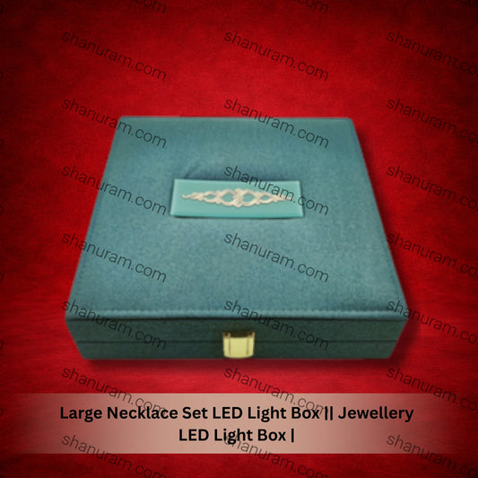 Large Necklace Set LED Light Box || Jewellery LED Light Box || Indian Jewellery Boxes