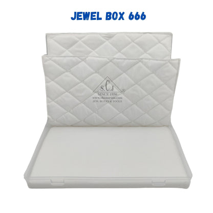 Jewel Box 666 | Double Flap | Big Necklace Set Box
