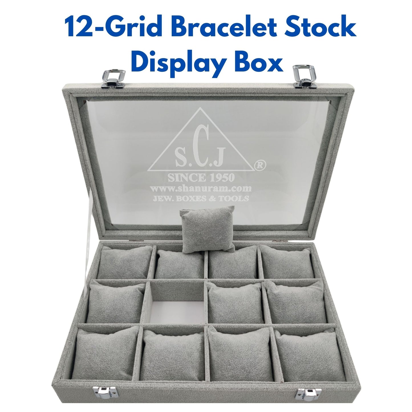 12-Grid Bracelet Stock Display Box | Bracelet Stock Display Box