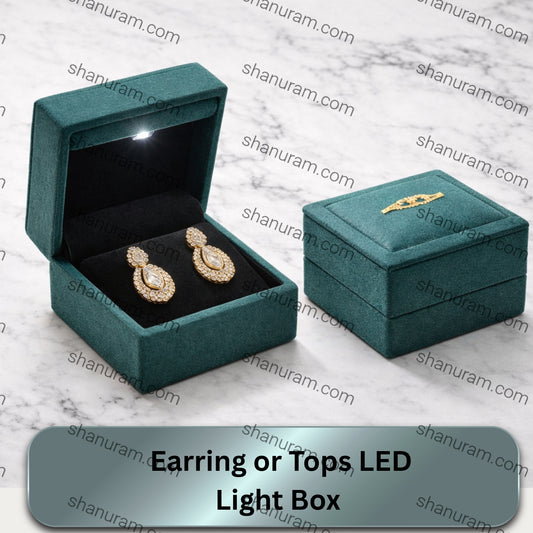 Earring or Tops LED Light Box || Jewellery LED Light Box || Indian Jewellery Boxes