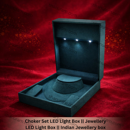 Choker Set LED Light Box || Jewellery LED Light Box || Indian Jewellery Boxes