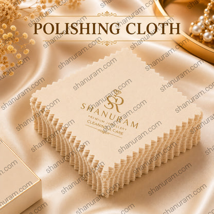 Premium Jewellery Polishing Cloth | Double Layer Gold, Silver & Diamond Cleaning Cloth | Available in 7.5 x 7.5 cm & 10 x 10 cm