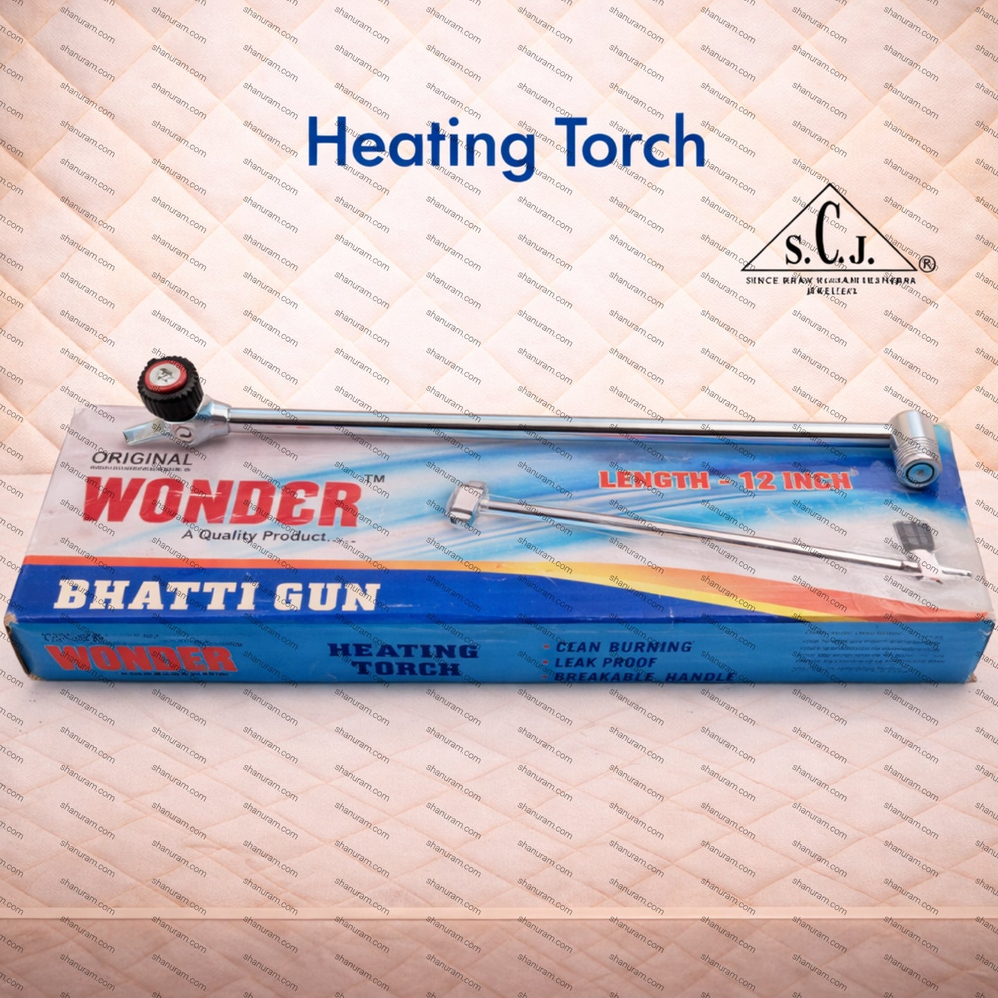 Heating Torch Unbreakable Handle Bhatii Gun (12Inch.)