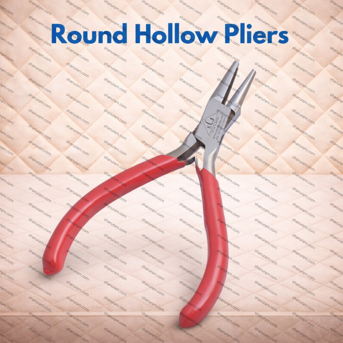 SCJ Round Hollow Pliers Jewelers Wire Wrapping Bending Tool Round Nose Plier