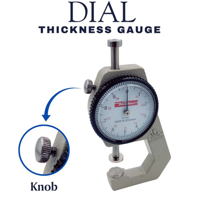 SCJ Kofer Dial Thickness Gauge 0-20mm / 0.1mm