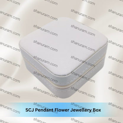 White Premium Multi-function Wardrobe Jewellery organizer Case for Earrings, Chains, Rings