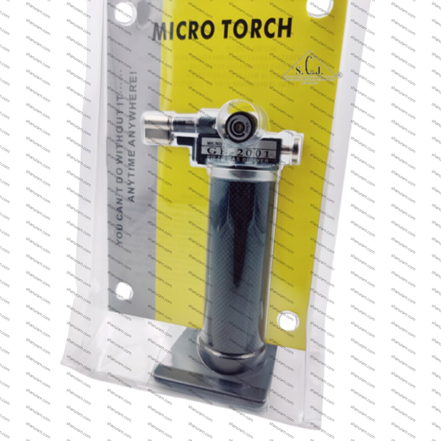 Pocket Hand Butane Gas Micro Hot Jet Flame Refillable Gold Silver Brazing Soldering Plumbing Garage Lighter Torch