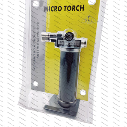 Pocket Hand Butane Gas Micro Hot Jet Flame Refillable Gold Silver Brazing Soldering Plumbing Garage Lighter Torch