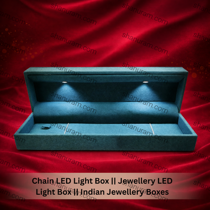 Chain LED Light Box || Jewellery LED Light Box || Indian Jewellery Boxes