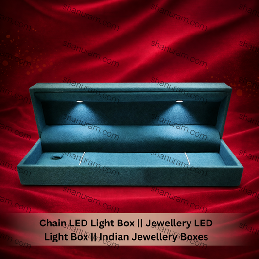Chain LED Light Box || Jewellery LED Light Box || Indian Jewellery Boxes