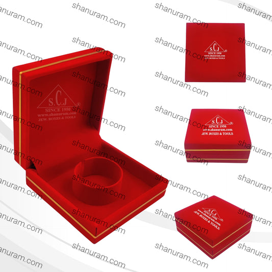 Traditional (Dhoni) Velvet Single Bangle Box
