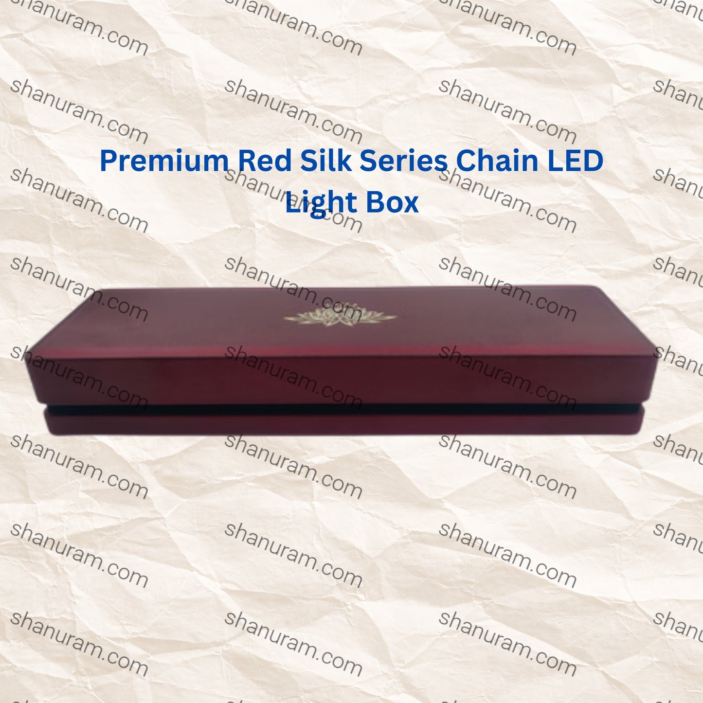 Premium Red Silk Series Chain LED Light Box