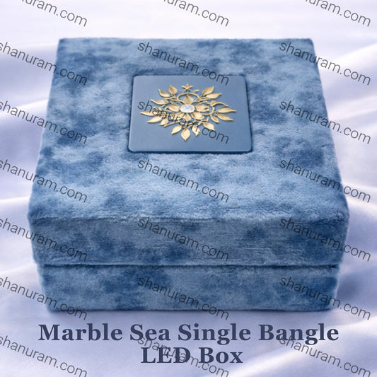 Marble Sea Single Bangle LED Box