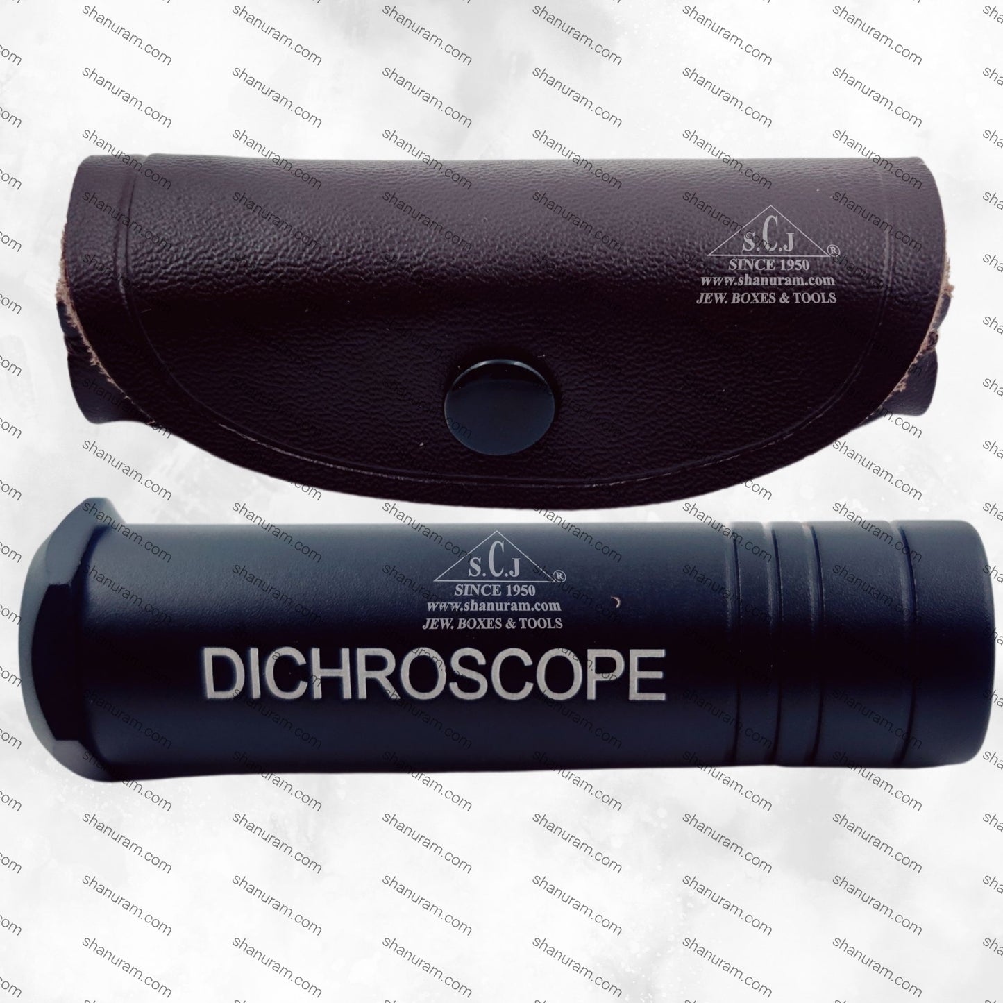 Heavy Duty Calcite Dichroscope for Gemstone Testing to Detect Trichroic and Pleochroic Colors for Accurate Gemstone Identification  Ideal Gemological Tool with Metal Body for Jewelers and Diamond Testing.